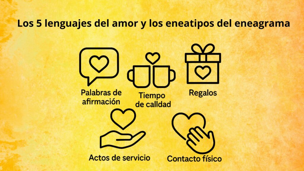 Los 5 lenguajes del amor y los eneatipos del eneagrama
